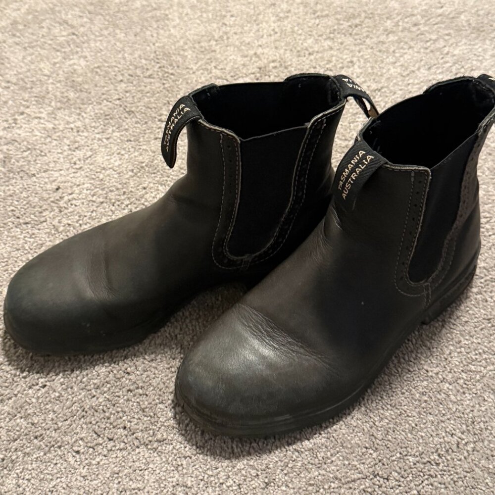 Blundstone Women's Original 1448 Chelsea Boot, Voltan Black, 4.5 UK/7.5 M US